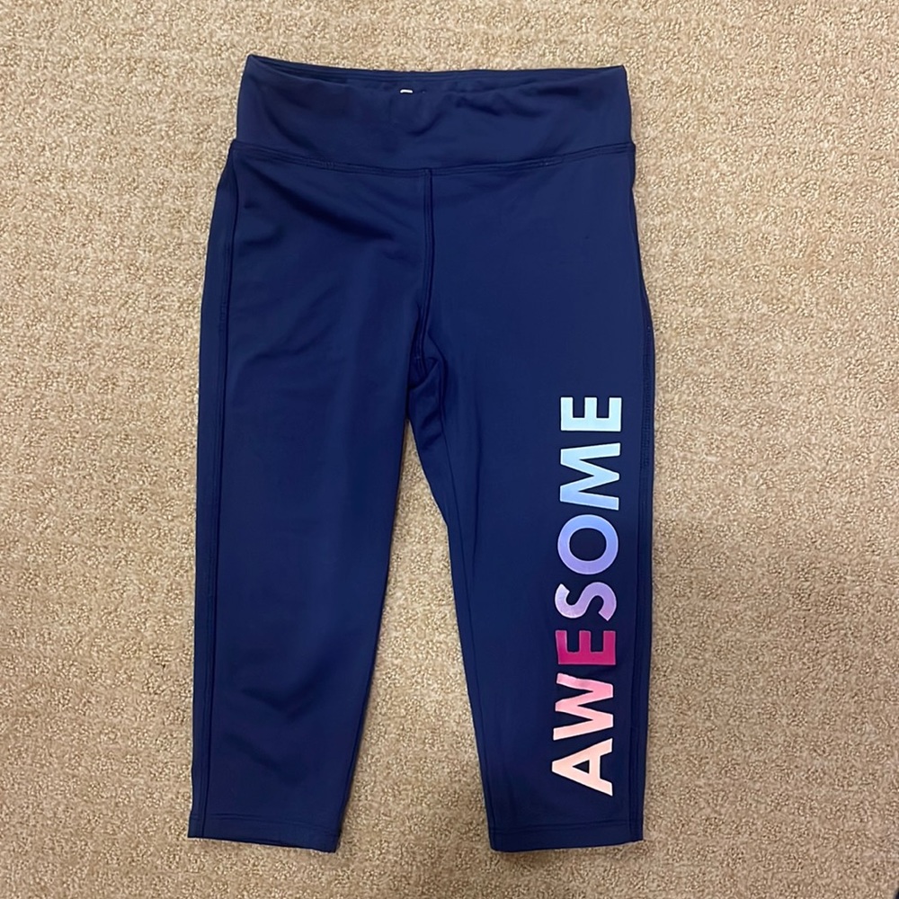 Gap Kids exercise Pants, Capri style size small (6/7 ur old girl)